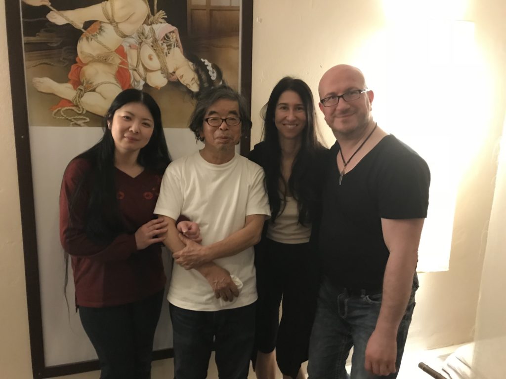 Happy people after Kinbaku Foto Workshop mit Sugiura Norio