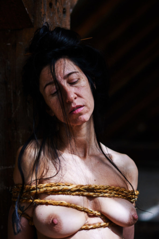 Rice Rope Kinbaku Photography Seiu Itho