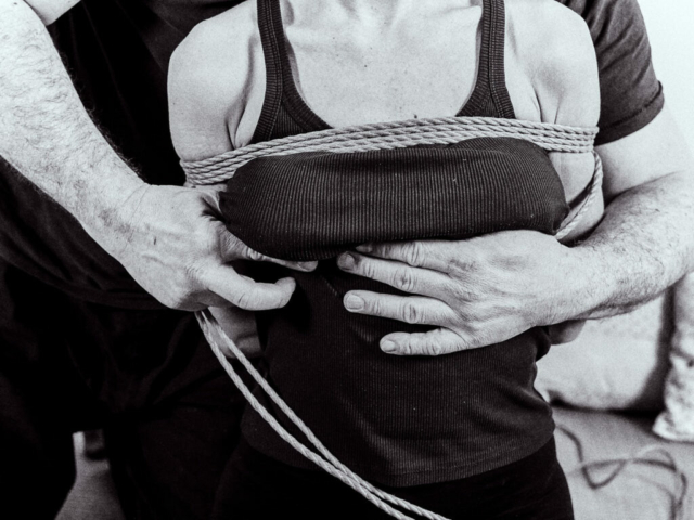 Learn Japanese Rope Bondage, Gote, Takate-Kote, Futomomo