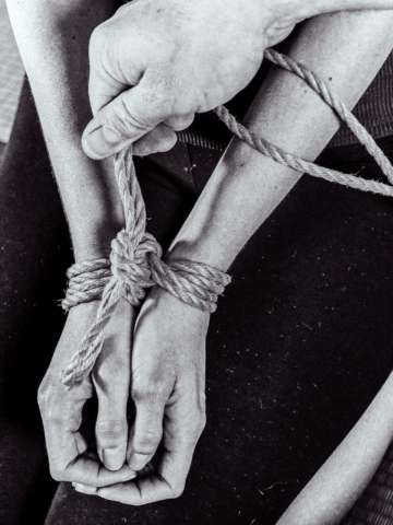 Learn Japanese Rope Bondage, Gote, Takate-Kote, Futomomo
