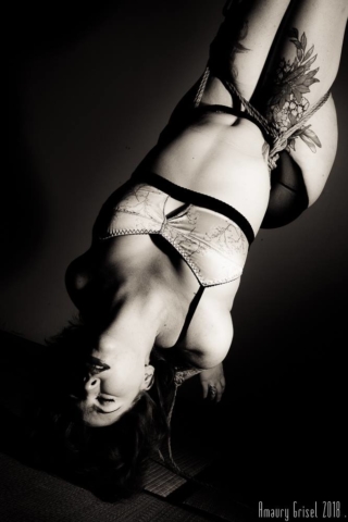 Nawa Ronin tied Gabrielle for Sugiura Noria Workshop Copenhagen 2018